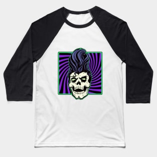 HorrorPunk Skull Baseball T-Shirt